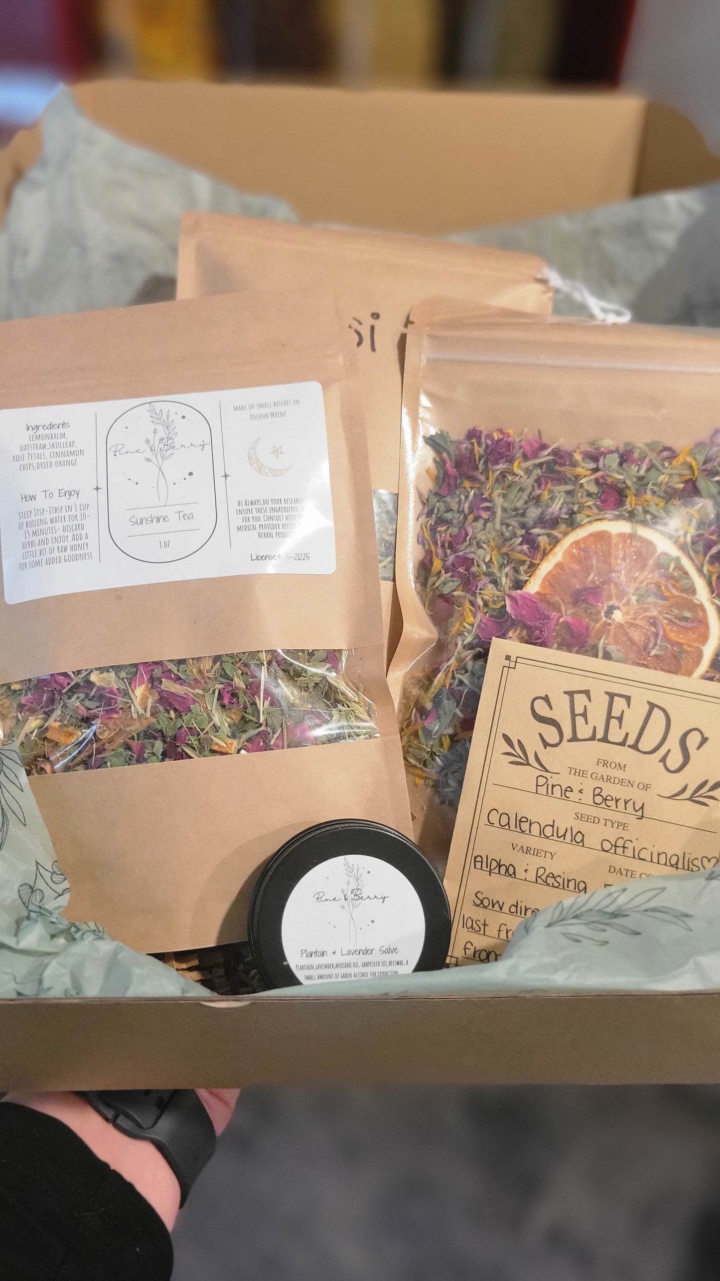 Summer Solstice Herb Box